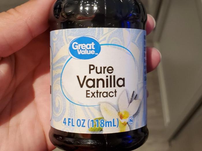 Vanilla extract label nutrition walmart molina oz