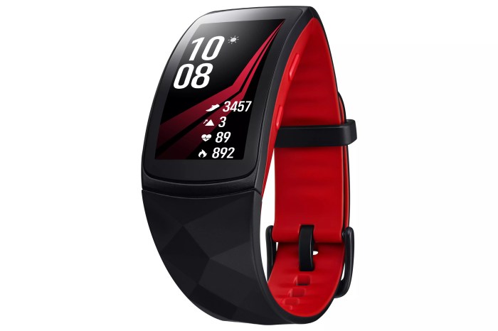 Samsung gear fit 2 specification