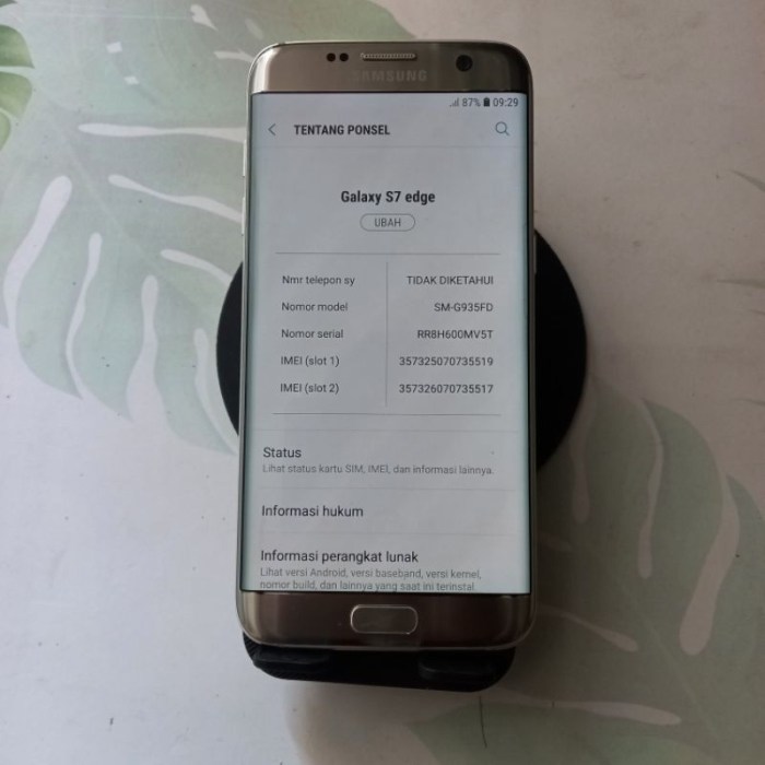 Samsung galaxy s7 edge specification