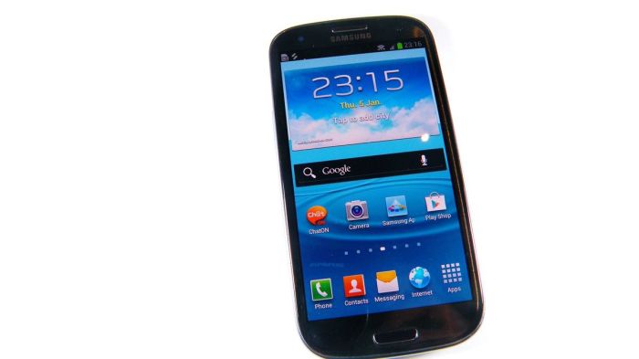 S3 samsung galaxy android